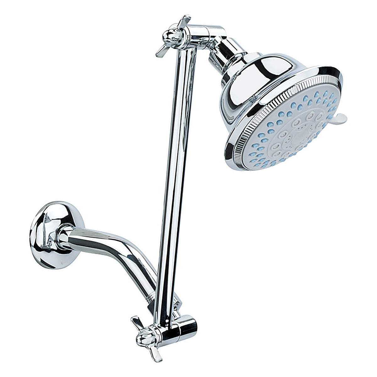 OakBrook - 520A15324CP-WS - Chrome PVC 5 settings Adjustable Showerhead 1.8 gal.