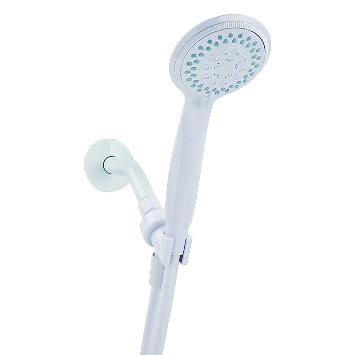 OakBrook - 520A5147WT-WS - White PVC 5 settings Handheld Showerhead 1.8 gal.