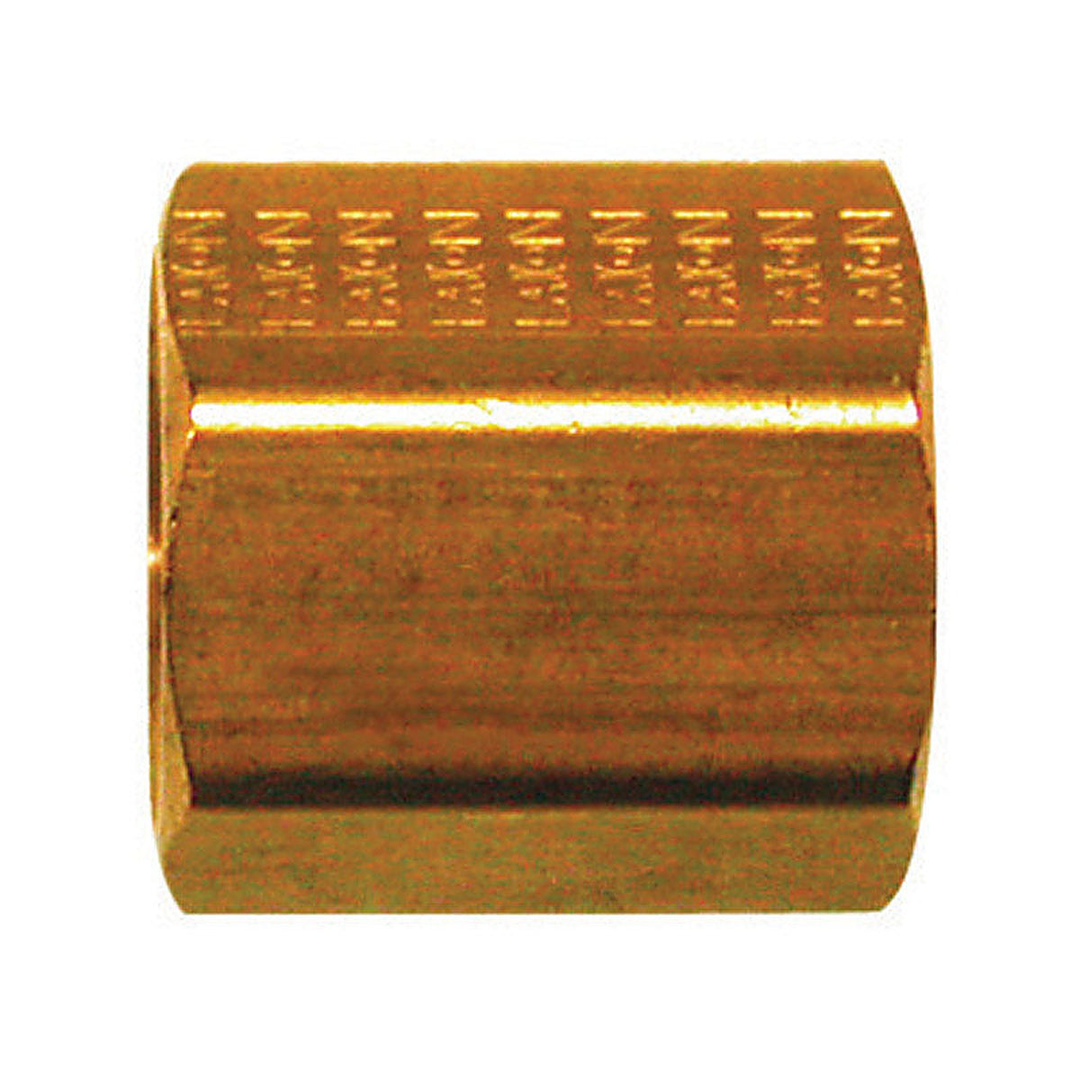 JMF - 47060 - 5/16 in. Flare x 5/16 in. Dia. Flare Yellow Brass Inverted Union