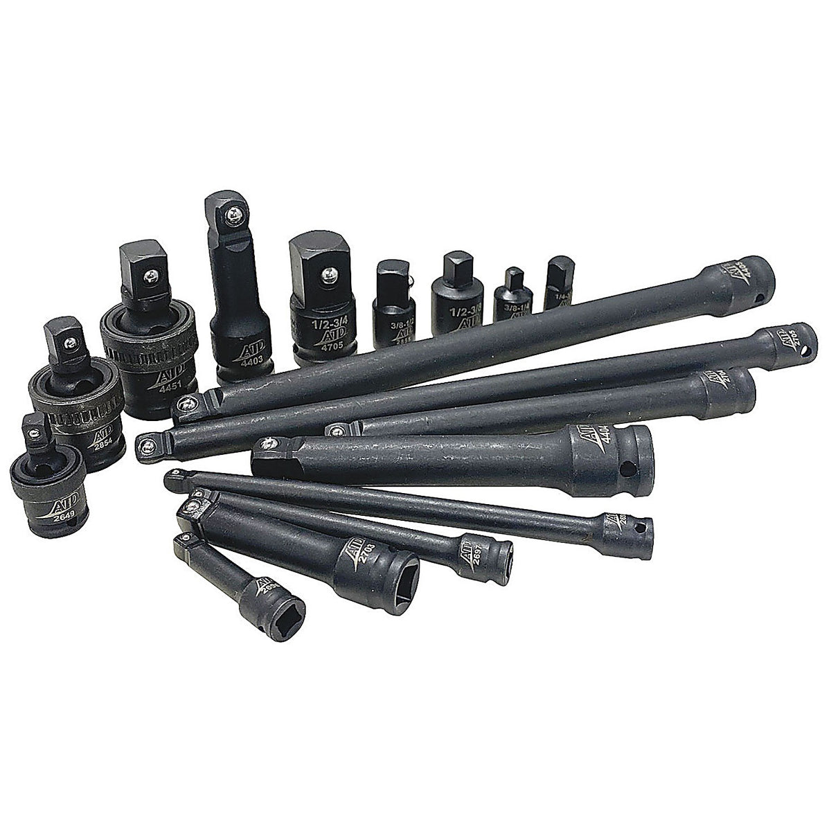 ATD Tools - 4717 - 17 Piece Master Impact Accesssory Set