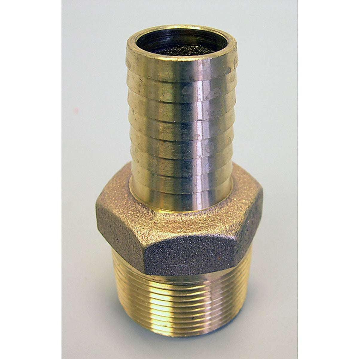 Campbell - RRAB4-3TLF - 1 in. MPT X 3/4 in. D Barb Red Red Brass Reducing Adapter