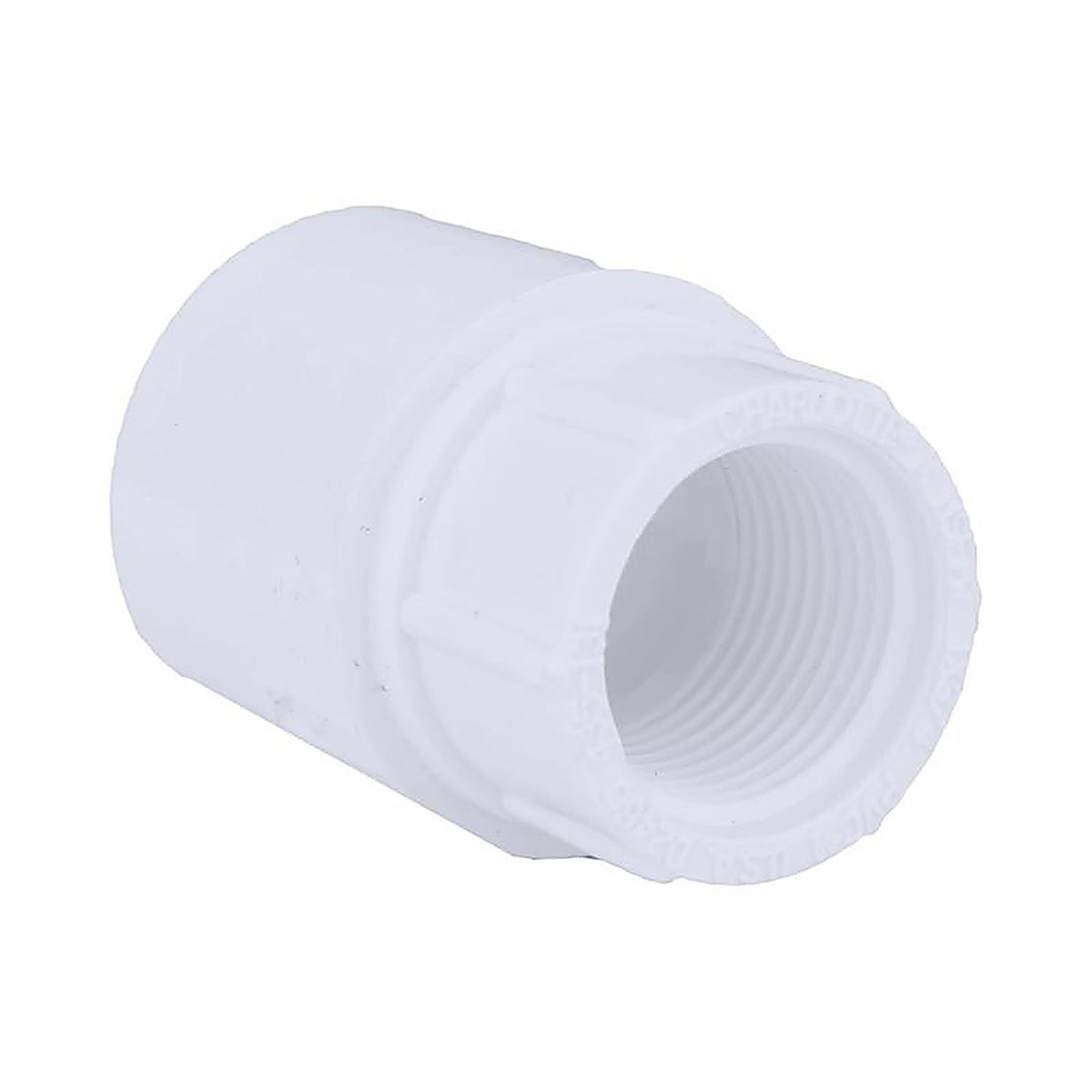 Charlotte Pipe - PVC021013800 - Schedule 40 1 in. Slip x 3/4 in. Dia. FPT PVC Adapter