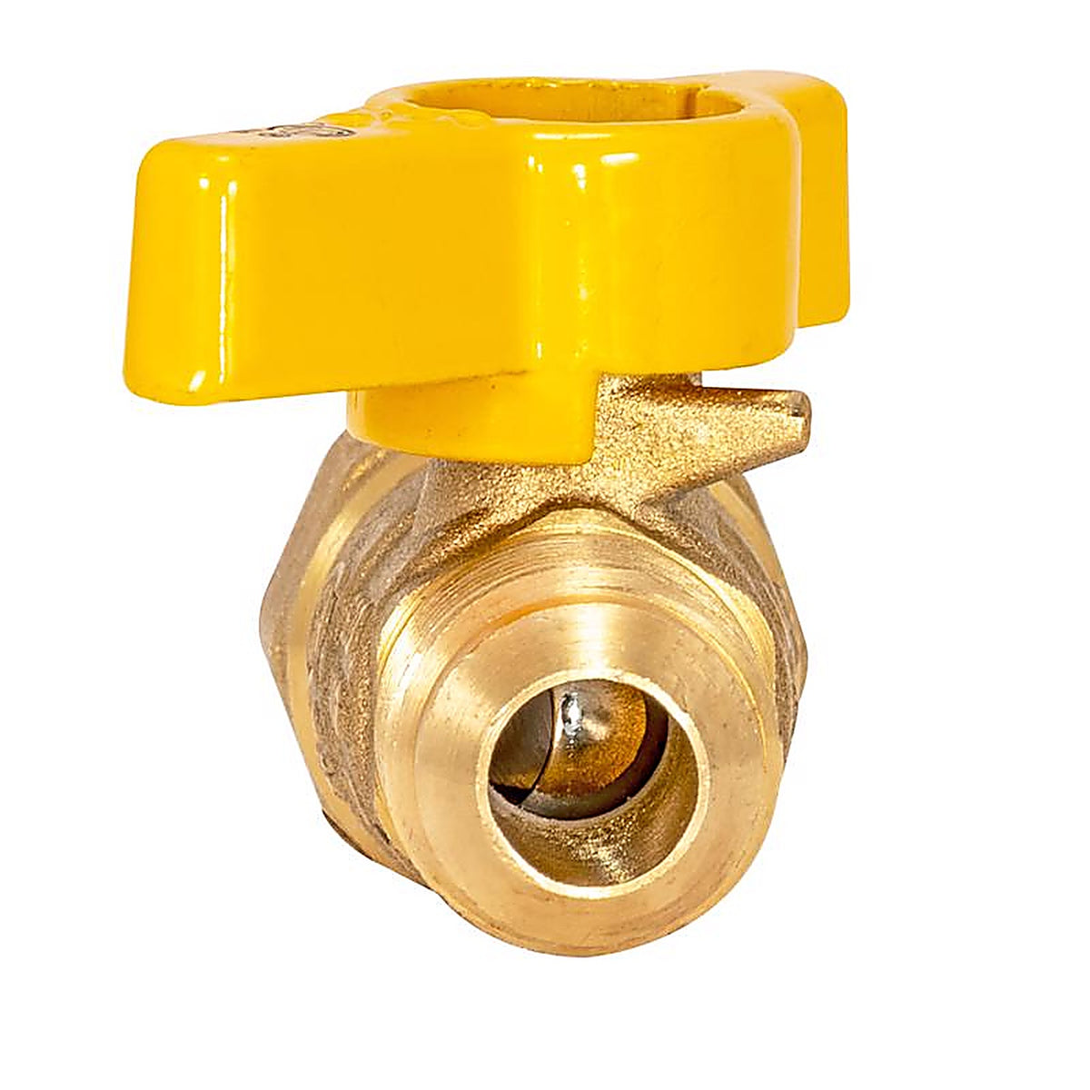 Brasscraft - PSSD-41 - Magne Flo 1/2 in. Flare x 1/2 in. FIP Brass Gas Valve
