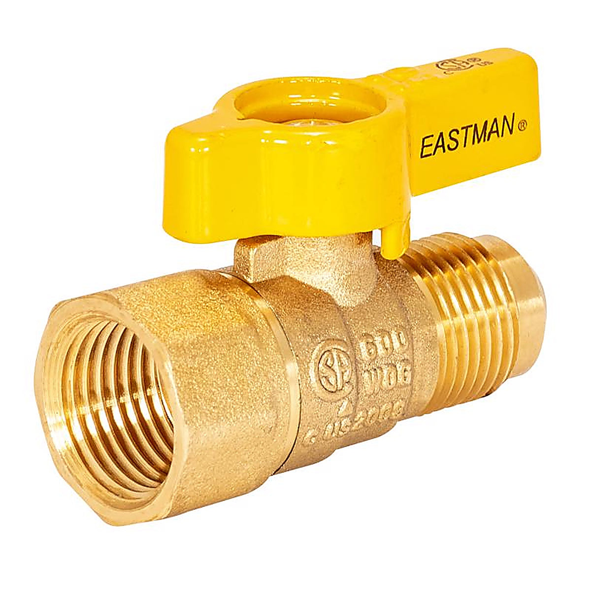 Brasscraft - PSSD-41 - Magne Flo 1/2 in. Flare x 1/2 in. FIP Brass Gas Valve