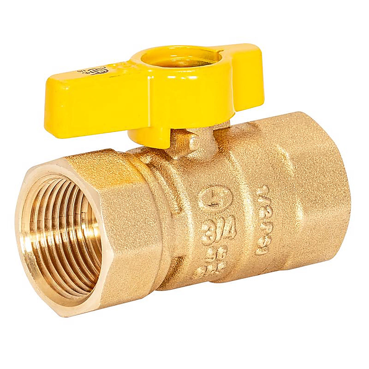 Brasscraft - PSBV503-12 - 3/4 in. Brass FIP Gas Ball Valve
