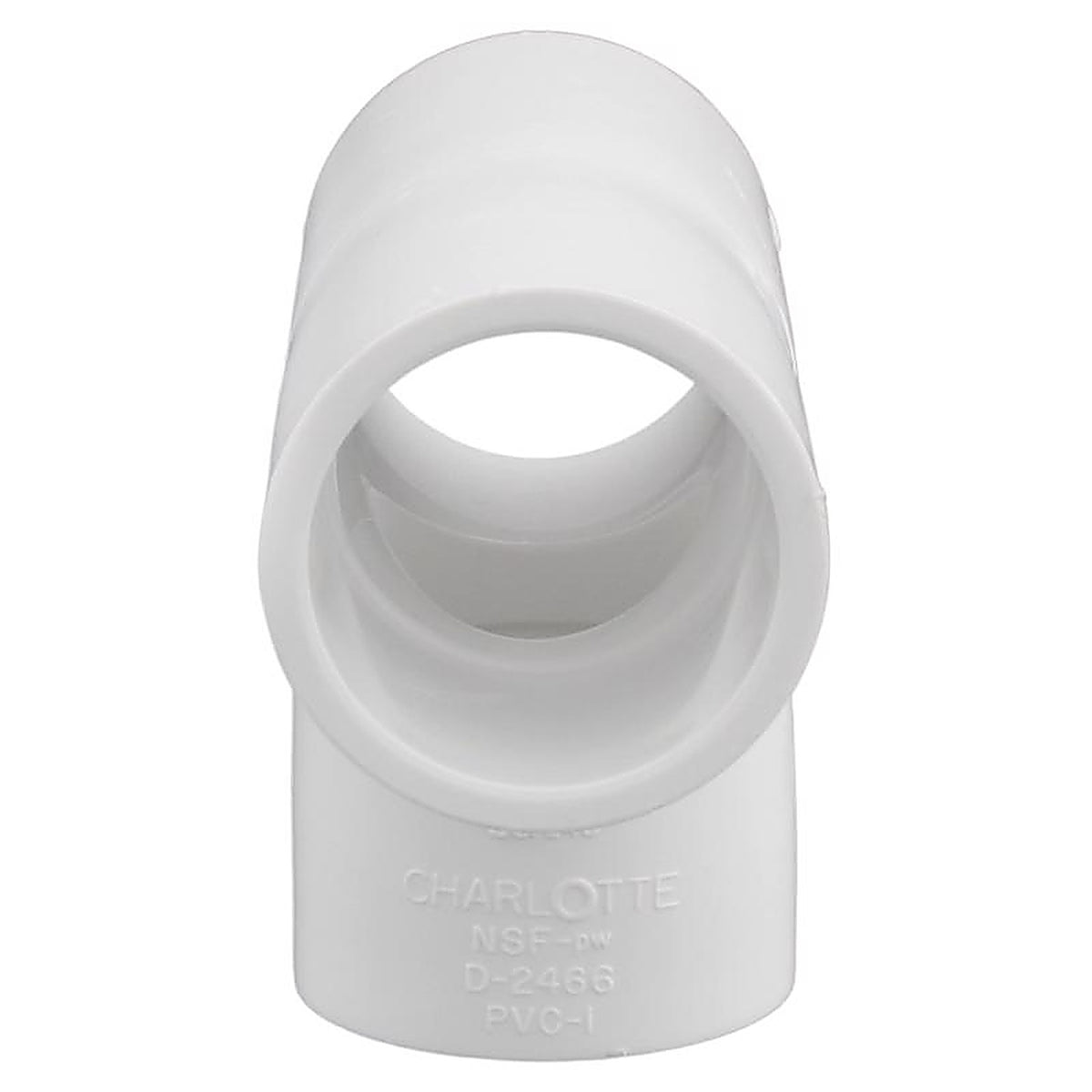 Charlotte Pipe - PVC024011000 - Schedule 40 1 in. Slip x 1 in. Dia. Slip PVC Tee