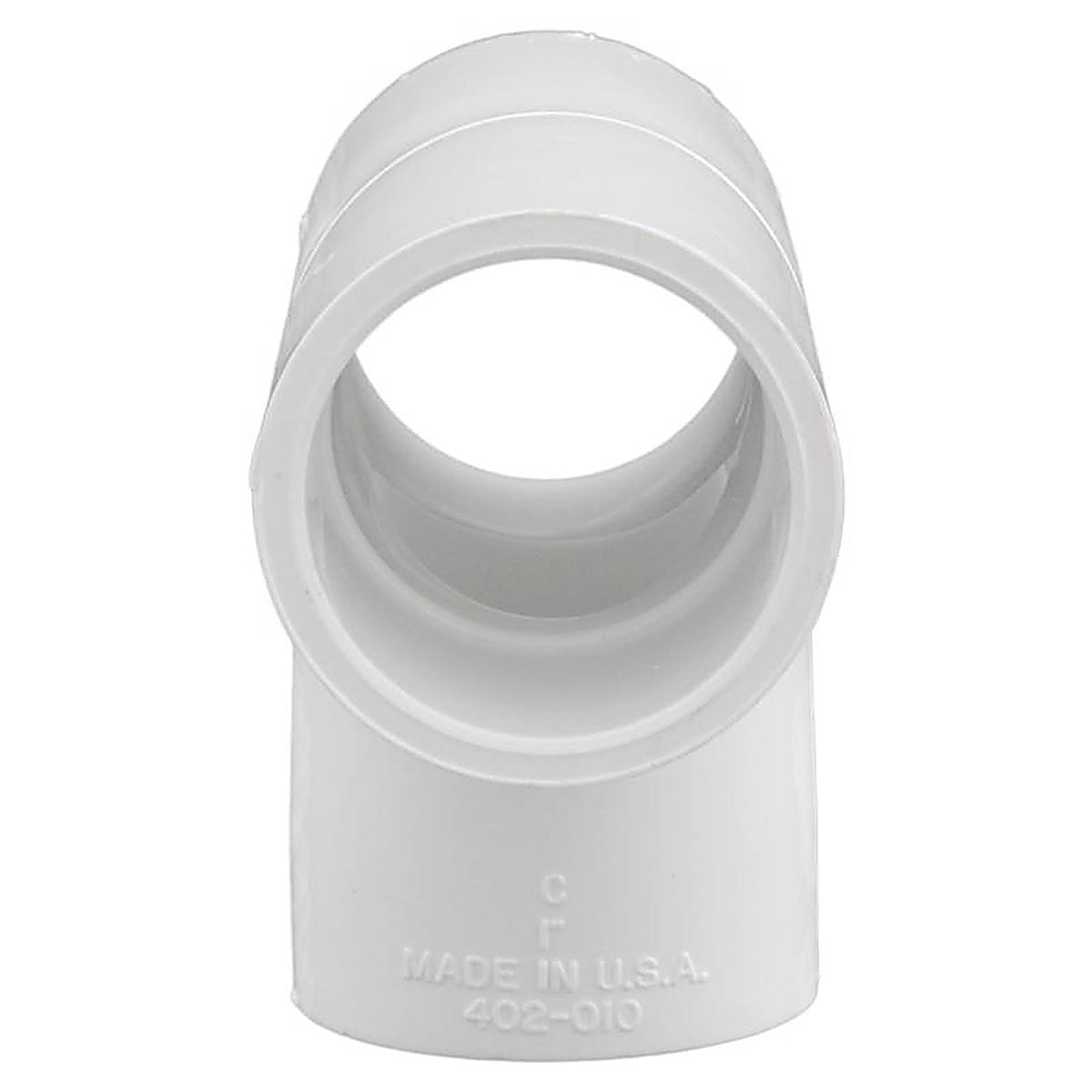 Charlotte Pipe - PVC024011000 - Schedule 40 1 in. Slip x 1 in. Dia. Slip PVC Tee