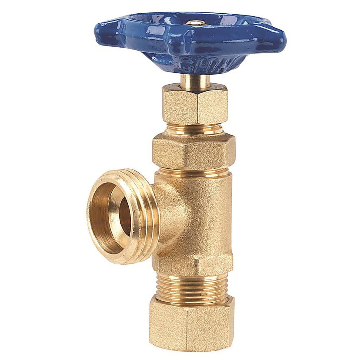 Homewerks - VBDSTDD3 - 1/2 in. X 3/4 in. Comp x MHT Brass Boiler Drain Valve