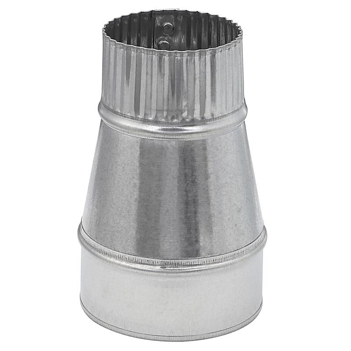 Imperial - GV0808-A - 4 in. Dia. x 3 in. Dia. Galvanized Steel Furnace Pipe Reducer