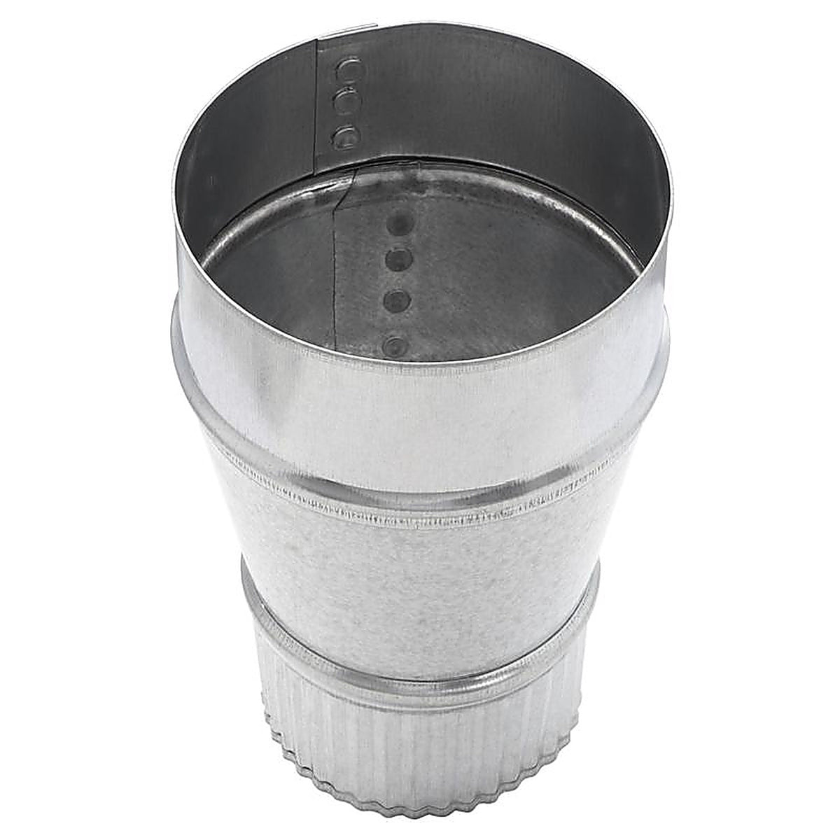 Imperial - GV0808-A - 4 in. Dia. x 3 in. Dia. Galvanized Steel Furnace Pipe Reducer