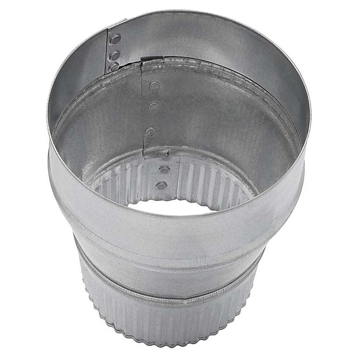 Imperial - GV1416 - 5 in. Dia. x 4 in. Dia. Galvanized Steel Furnace Pipe Reducer