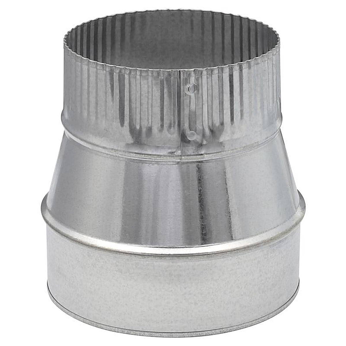 Imperial - GV1349 - 6 in. Dia. x 5 in. Dia. Galvanized Steel Furnace Pipe Reducer