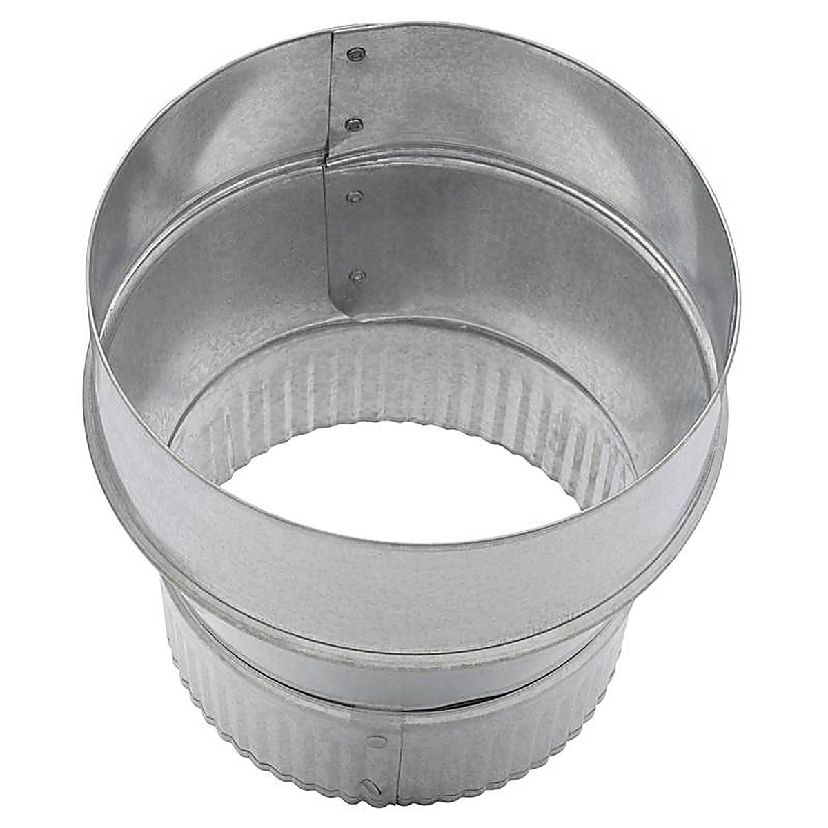 Imperial - GV1349 - 6 in. Dia. x 5 in. Dia. Galvanized Steel Furnace Pipe Reducer