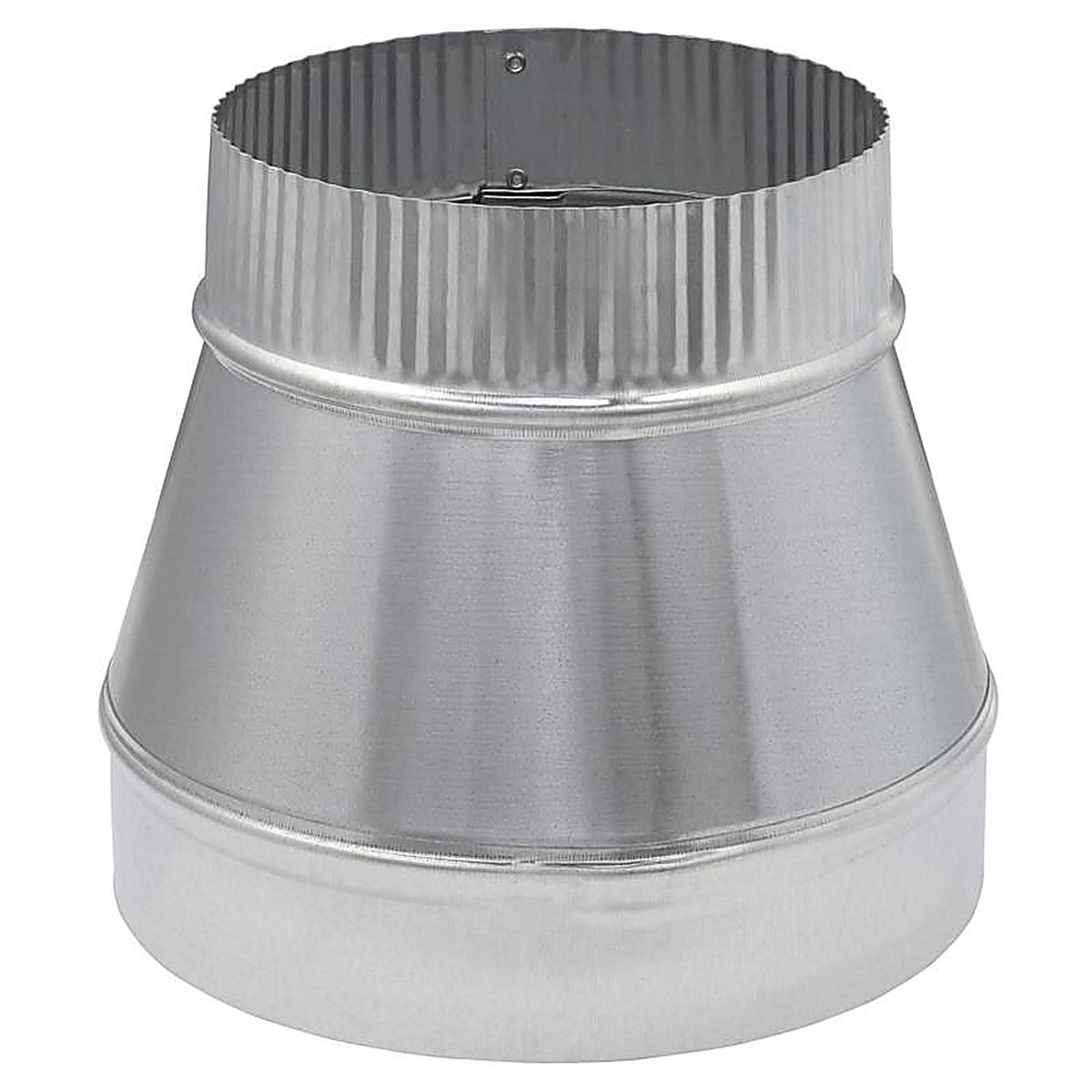 Imperial - GV1351 - 8 in. Dia. x 6 in. Dia. Galvanized Steel Furnace Pipe Reducer