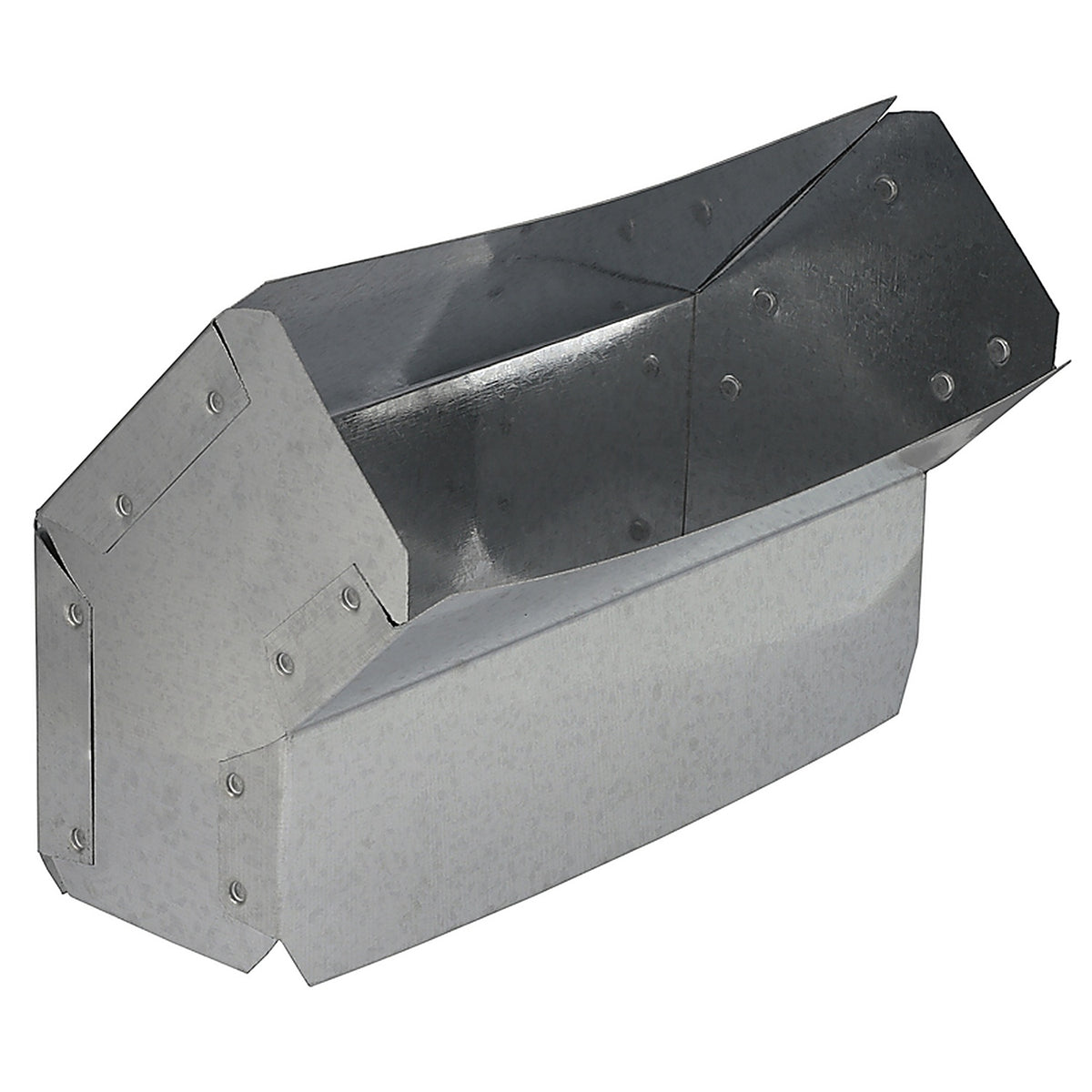 Imperial - GV0048-C - 3-1/4 in. D X 3-1/4 in. D 45 deg Galvanized Steel Wall Stack Elbow