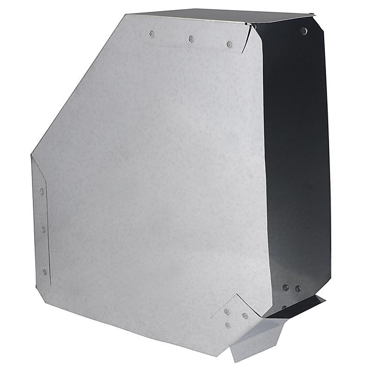 Imperial - GV0092-C - 3-1/4 in. D X 3-1/4 in. D 90 deg Galvanized Steel Wall Stack Elbow