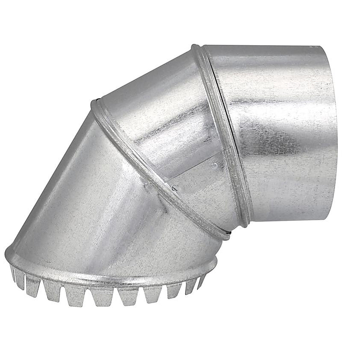 Imperial - GV0945-C - 6 in. D Galvanized steel Stove Pipe Top Take-Off