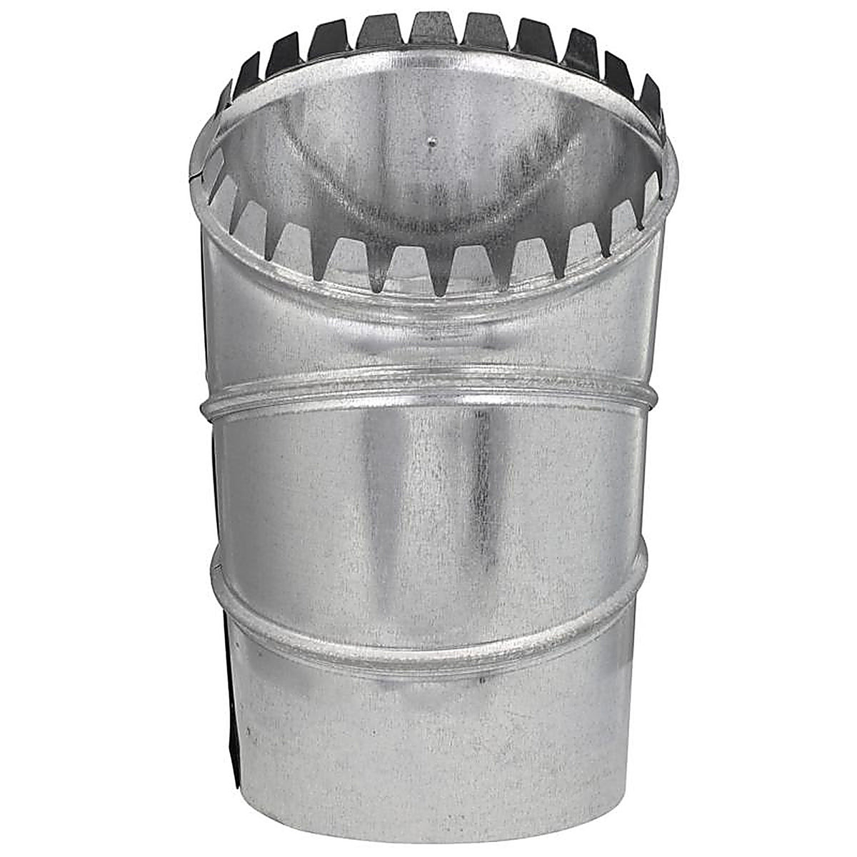 Imperial - GV0945-C - 6 in. D Galvanized steel Stove Pipe Top Take-Off