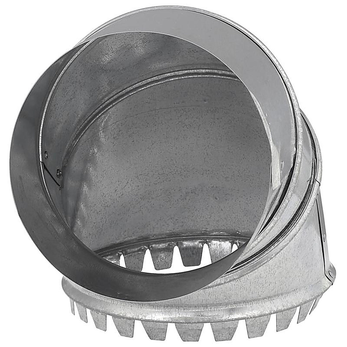 Imperial - GV0945-C - 6 in. D Galvanized steel Stove Pipe Top Take-Off