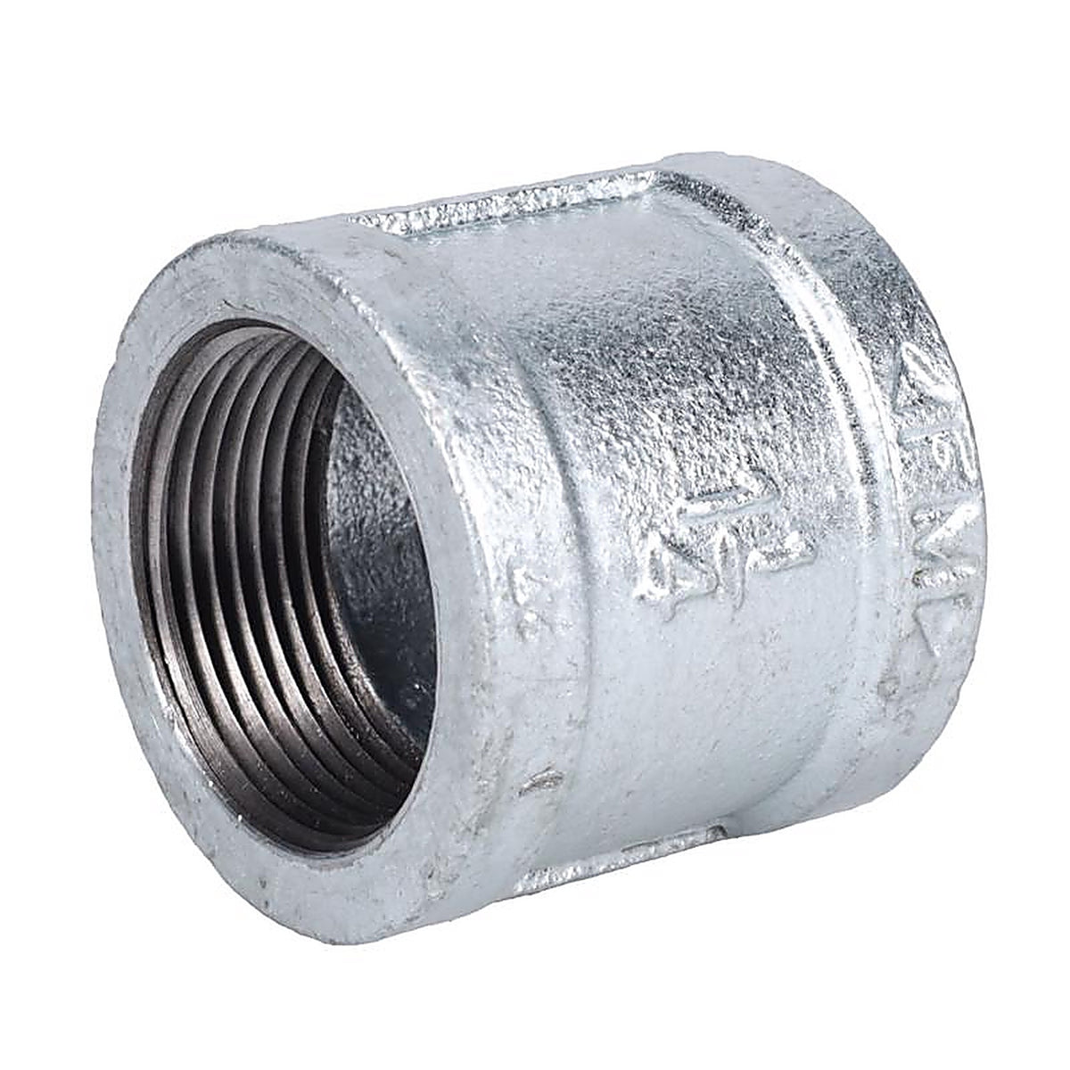 STZ Industries - 311UCO-114 - 1-1/4 in. FIP each X 1-1/4 in. D FIP Galvanized Malleable Iron Coupling