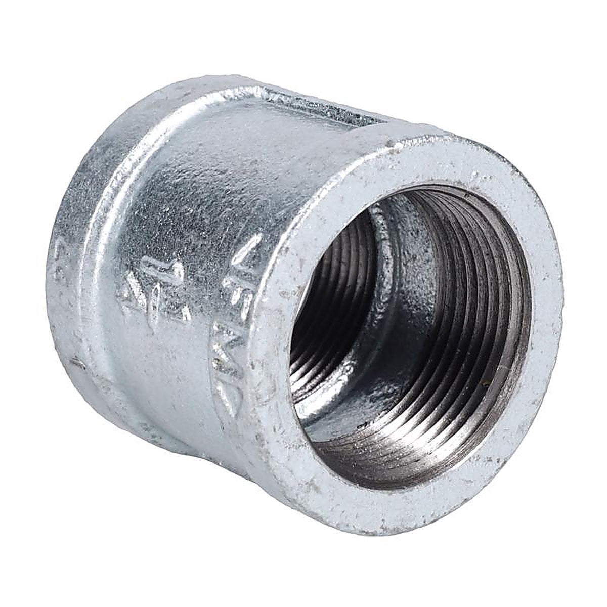 STZ Industries - 311UCO-114 - 1-1/4 in. FIP each X 1-1/4 in. D FIP Galvanized Malleable Iron Coupling
