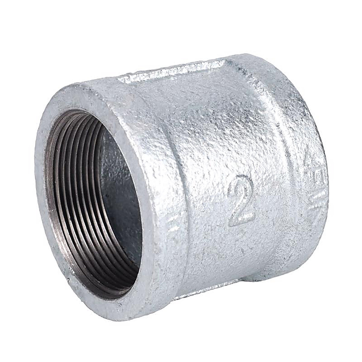 STZ Industries - 311UCO-2 - 2 in. FIP each X 2 in. D FIP Galvanized Malleable Iron Coupling