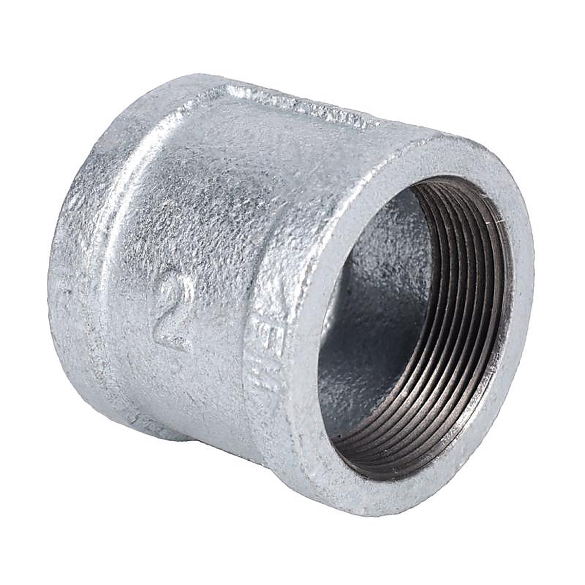STZ Industries - 311UCO-2 - 2 in. FIP each X 2 in. D FIP Galvanized Malleable Iron Coupling
