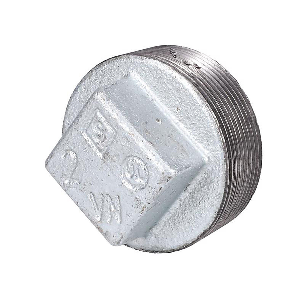 STZ Industries - 311UP-2 - 2 in. MIP each Galvanized Malleable Iron Plug