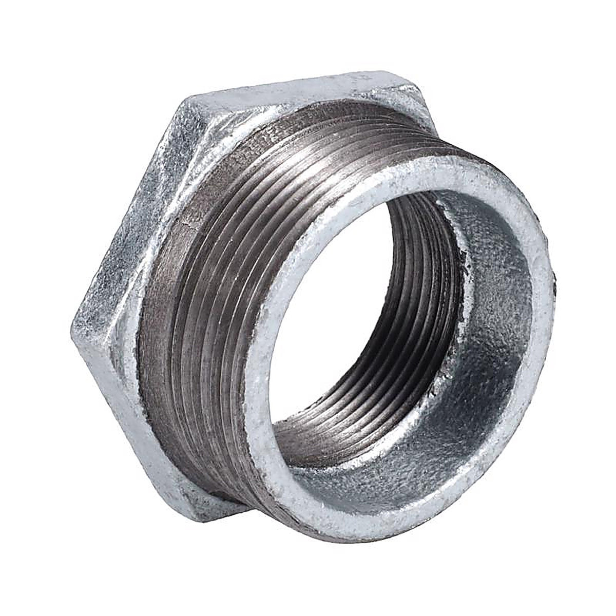 STZ Industries - 311UB-2112 - 2 in. MIP each X 1-1/2 in. D FIP Galvanized Malleable Iron Hex Bushing