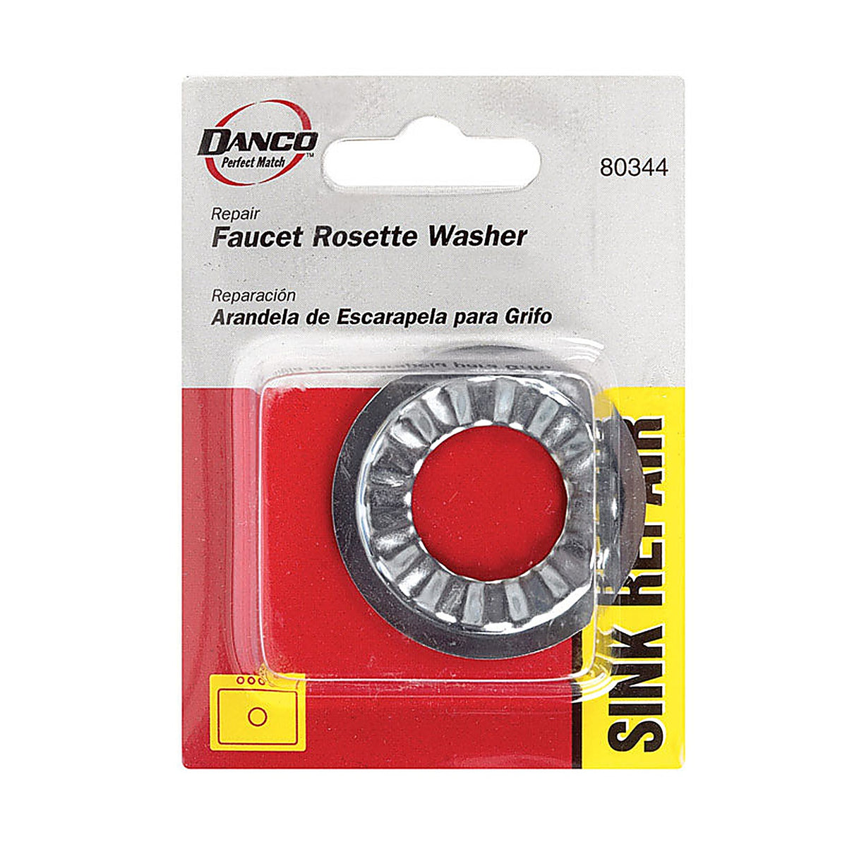 Danco - 80344 - 7/8 in. D Diecast Faucet Rosette Washer