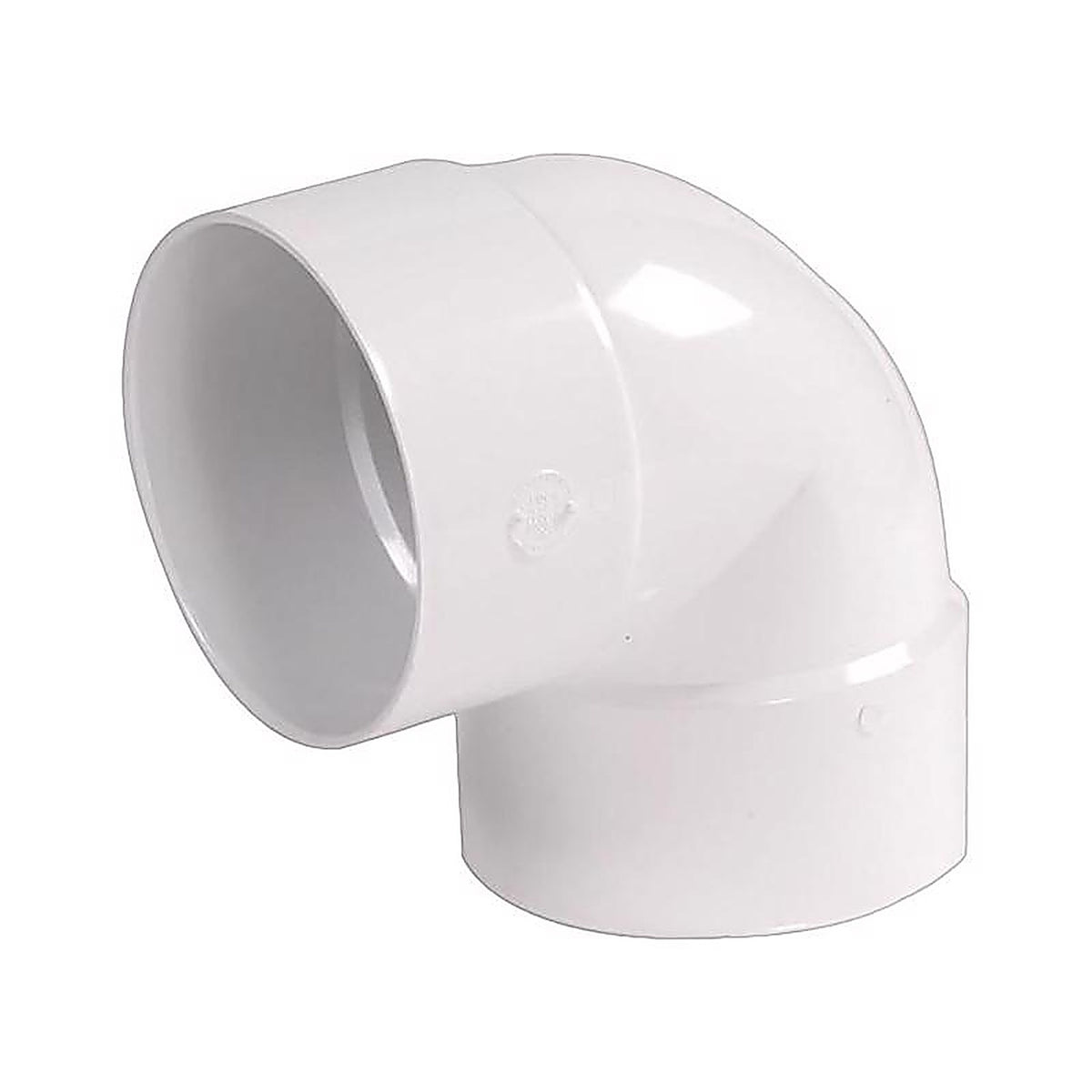 NDS - 6P02 - Schedule 35 6 in. Hub each X 6 in. D Hub PVC Elbow