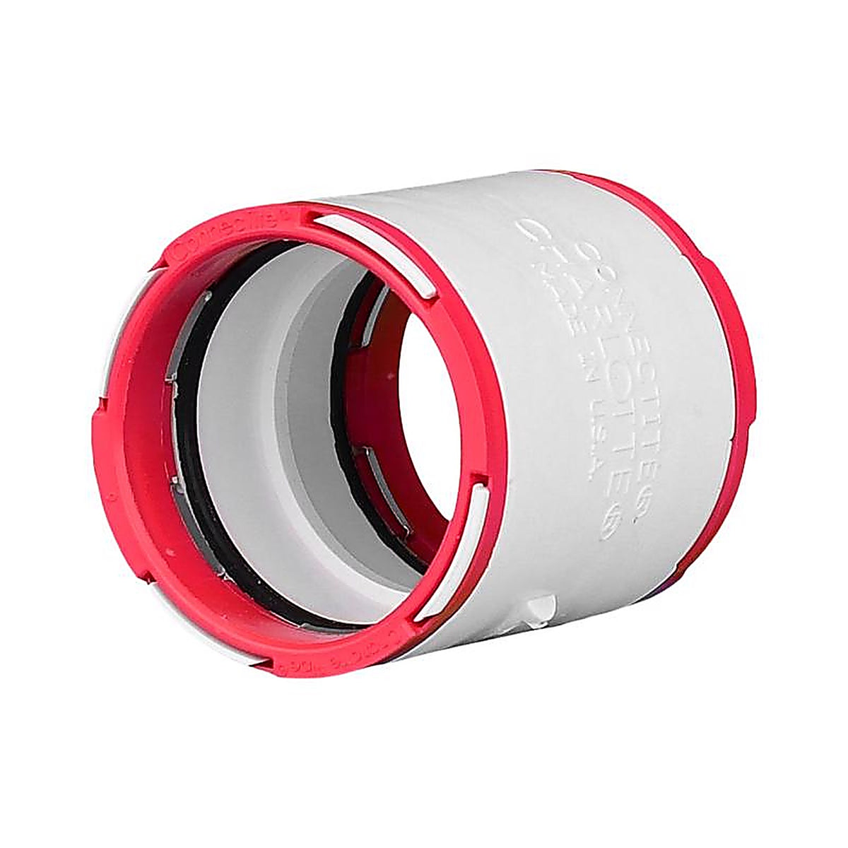 Charlotte Pipe - CTT001000800 - ConnecTite 40 1-1/2 in. Hub x 1-1/2 in. Dia. Hub PVC Coupling