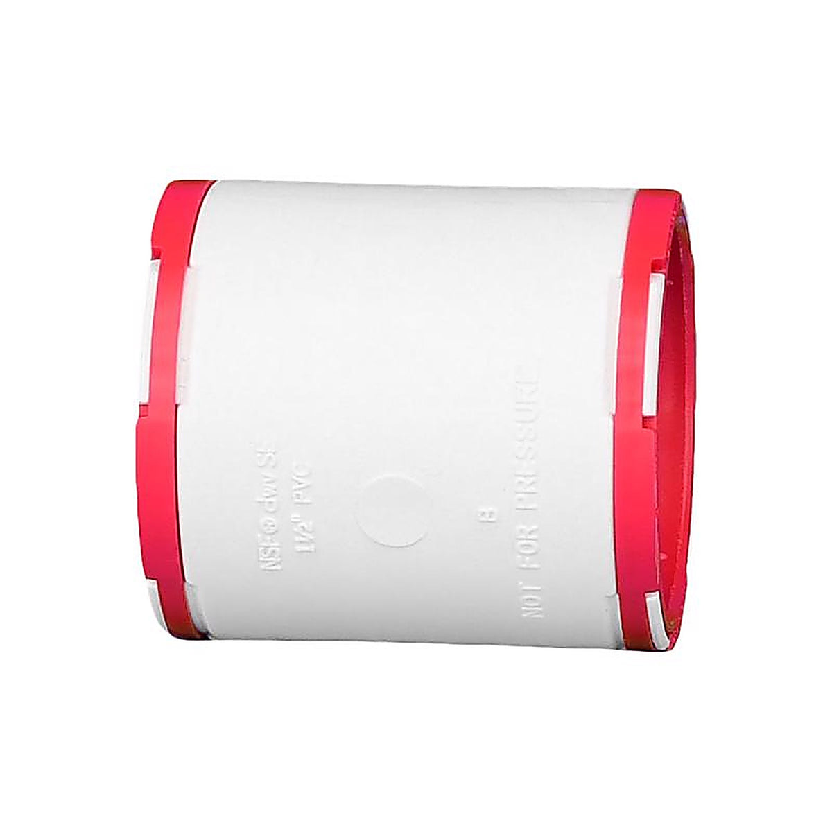 Charlotte Pipe - CTT001000800 - ConnecTite 40 1-1/2 in. Hub x 1-1/2 in. Dia. Hub PVC Coupling