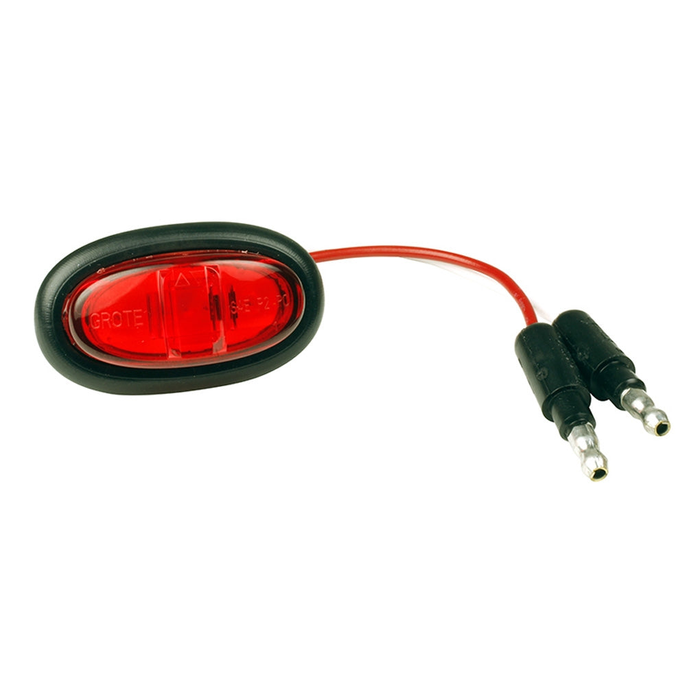 Grote - 47972 - CLR/MKR, Red, Led, Micronova Pc With Grommet