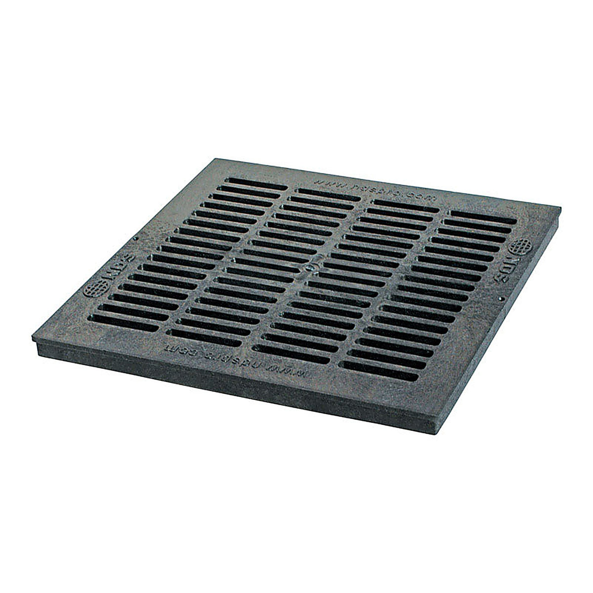 NDS - 1811 - 18 in. Black Square Polyolefin Drain Grate