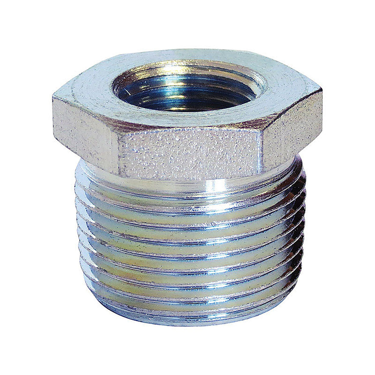 Anvil - 8700130308 - 1/4 in. MPT x 1/8 in. Dia. FPT Steel Hex Bushing