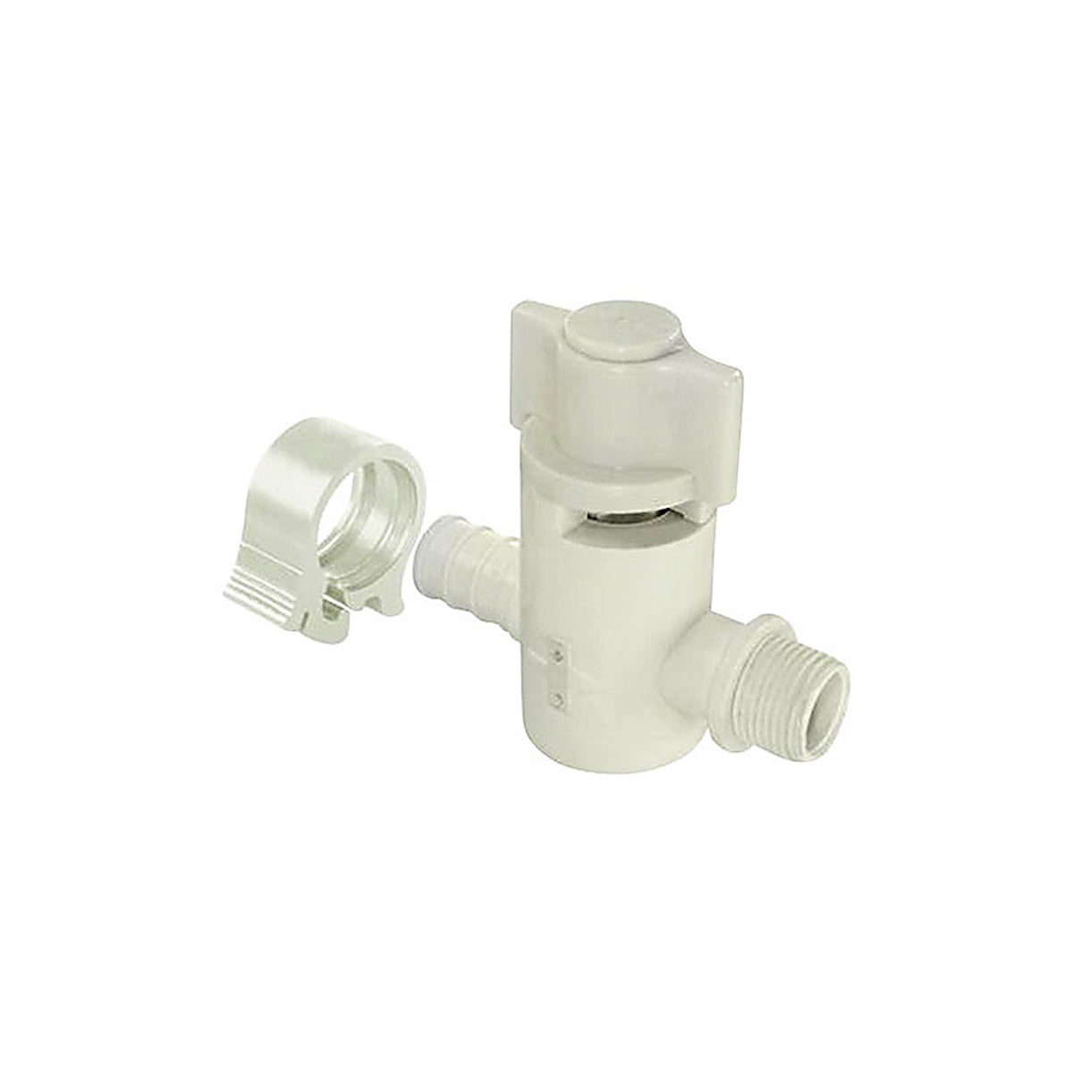 Flair-It - 30888 - 1/2 in. PEX x 3/8 in. Compression Plastic Supply Valve