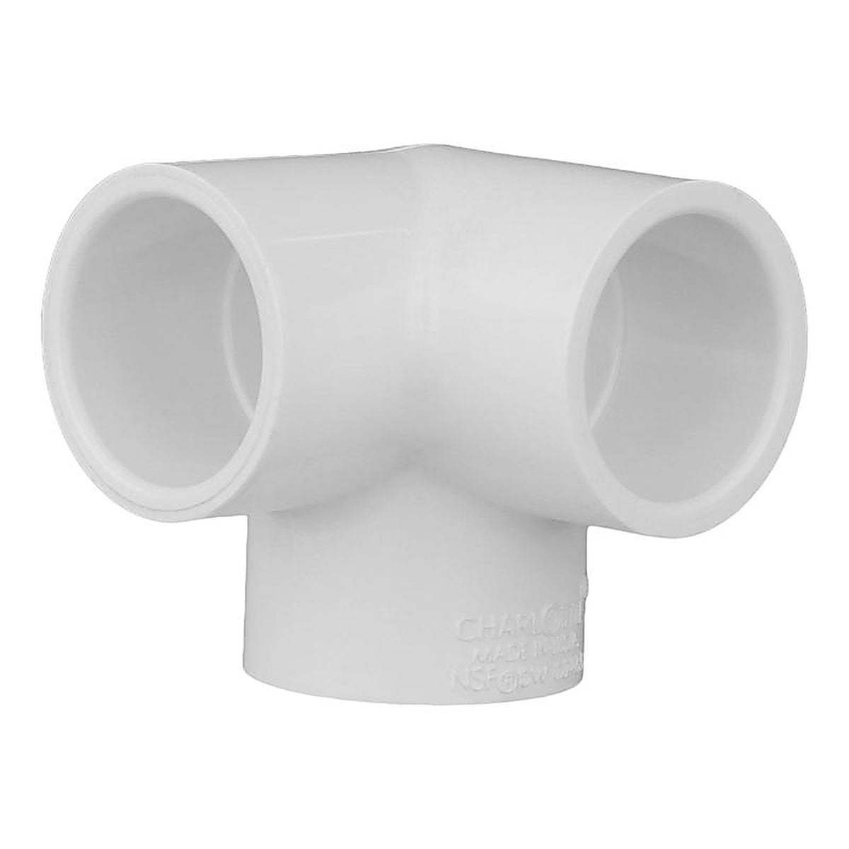 Charlotte Pipe - PVC025100600 - Schedule 40 1/2 in. Slip x 1/2 in. Dia. Slip PVC Side Outlet Elbow