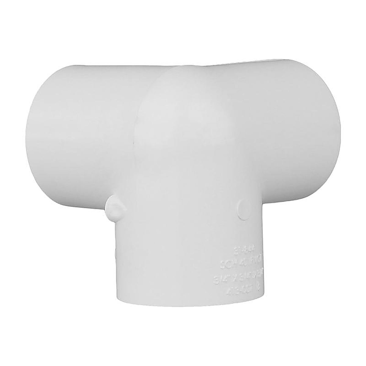Charlotte Pipe - PVC025100600 - Schedule 40 1/2 in. Slip x 1/2 in. Dia. Slip PVC Side Outlet Elbow