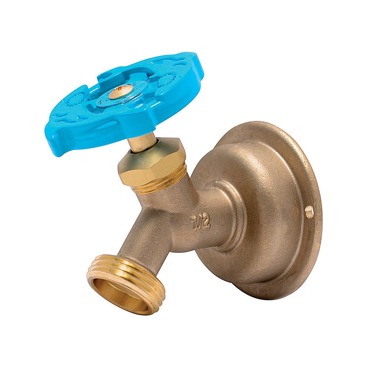 SharkBite - 24632LF - 1/2 in. PTC x 3/4 in. MHT Brass Hose Bibb