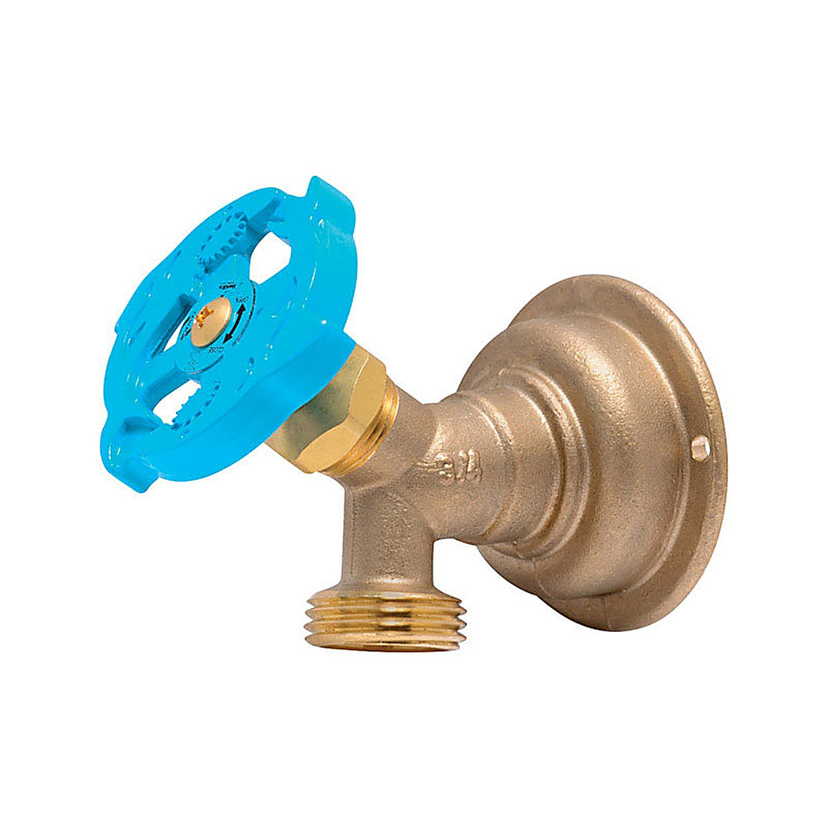 SharkBite - 24627LF - Push to Connect 3/4 in. MHT x 3/4 in. Dia. x 3/4 in. Push Hose Bibb 3/4 in.