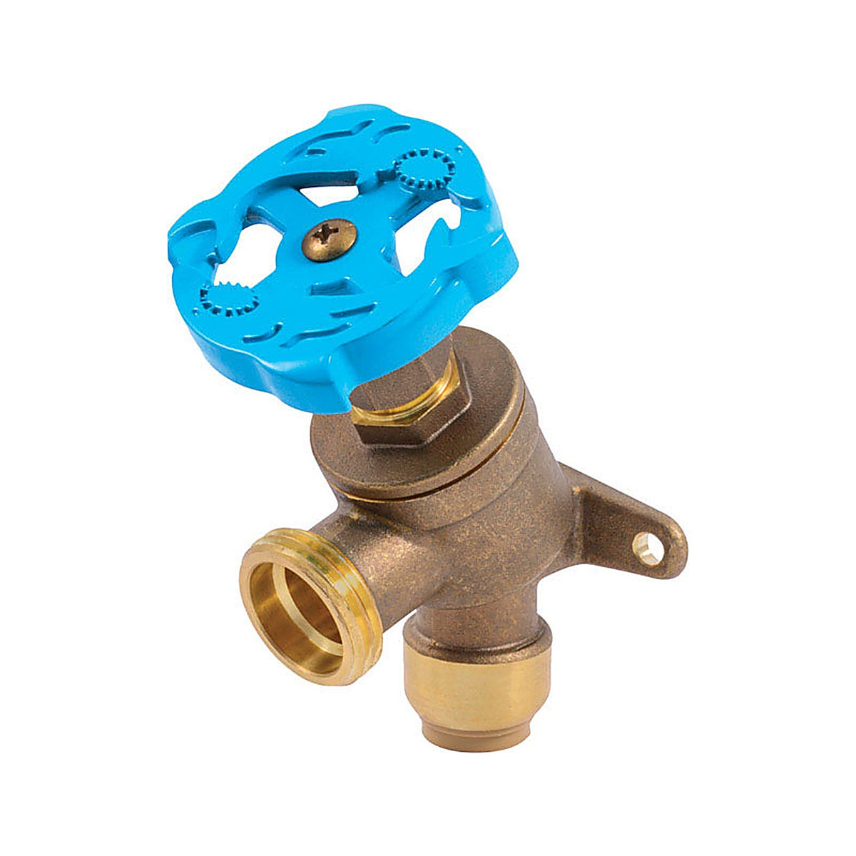 SharkBite - 24622LF - Push to Connect 1/2 in. MHT x 1/2 in. Dia. MHT Garden Valve