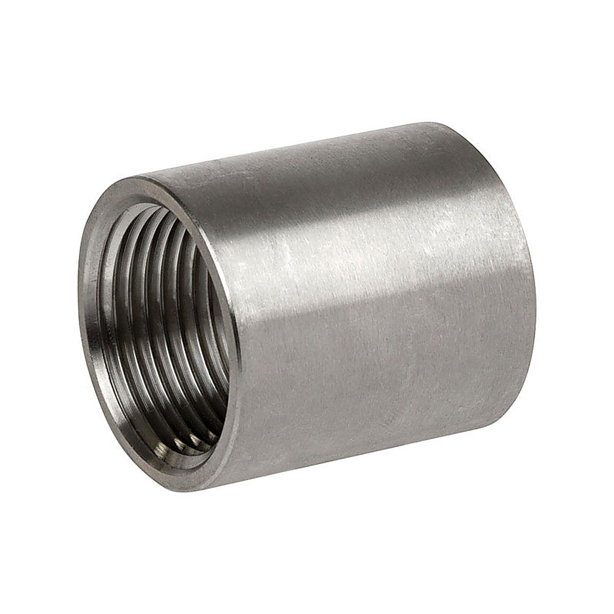 Smith-Cooper - 4638100250 - 1 in. FPT x 1 in. Dia. FPT Stainless Steel Coupling