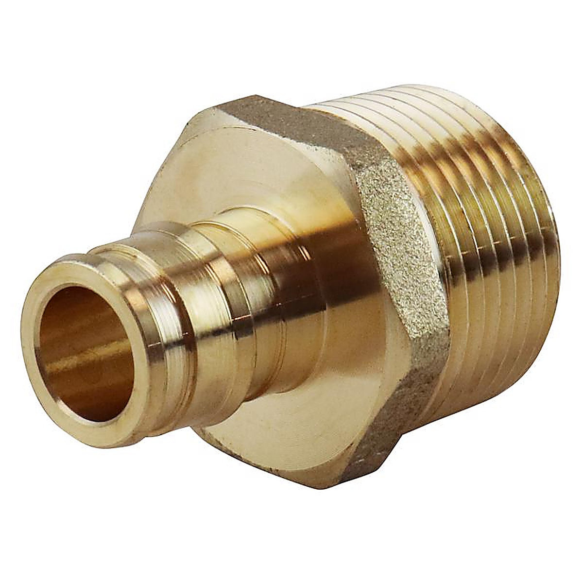 Apollo - EPXMA1234 - Pex A 1/2 in. PEX x 3/4 in. Dia. MPT Brass Male Adapter