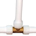 Apollo - EPXT11 - Pex A 1 in. PEX Barb x 1 in. Dia. PEX Brass Tee