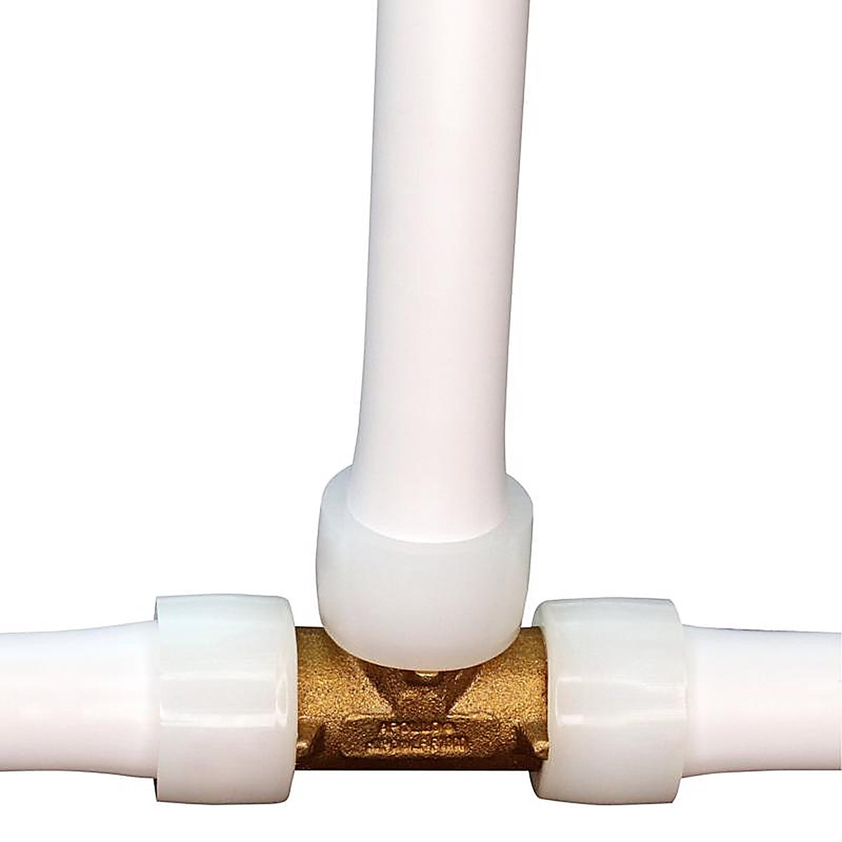 Apollo - EPXT11 - Pex A 1 in. PEX Barb x 1 in. Dia. PEX Brass Tee