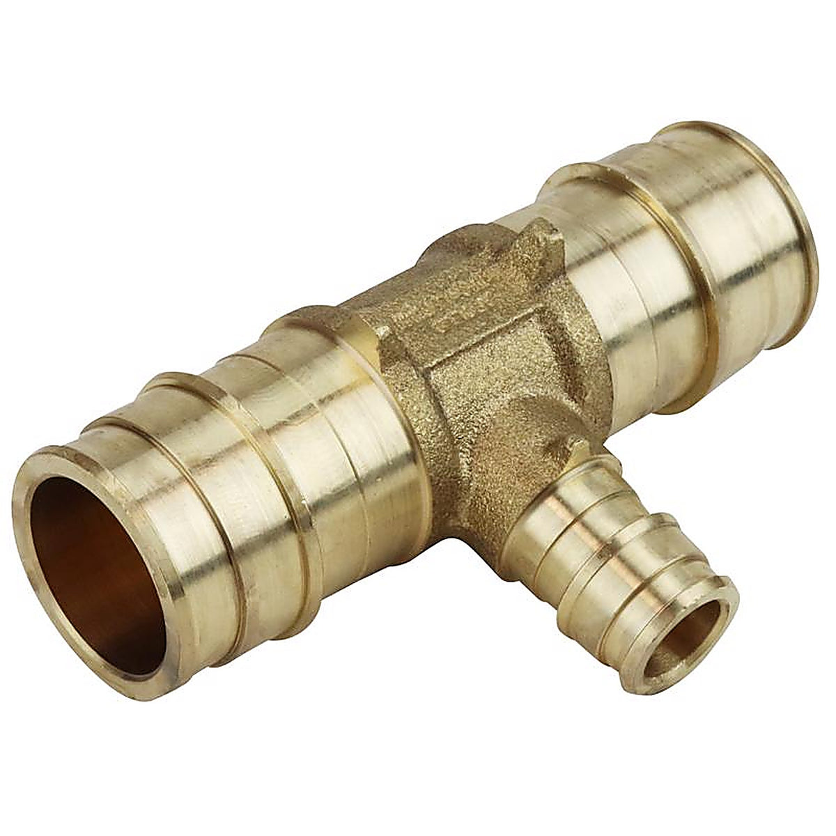 Apollo - EPXT1112 - Pex A 1/2 in. PEX Barb x 1 in. Dia. PEX Brass Tee