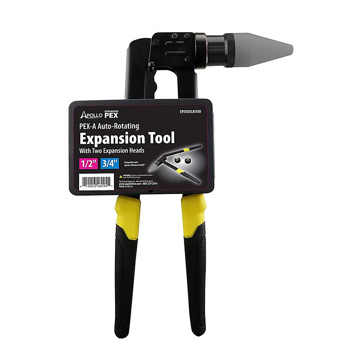 Apollo - EPXTOOLKIT - PEX A Expansion Pex 1 Expansion PEX Tool Kit Black 1/pc.