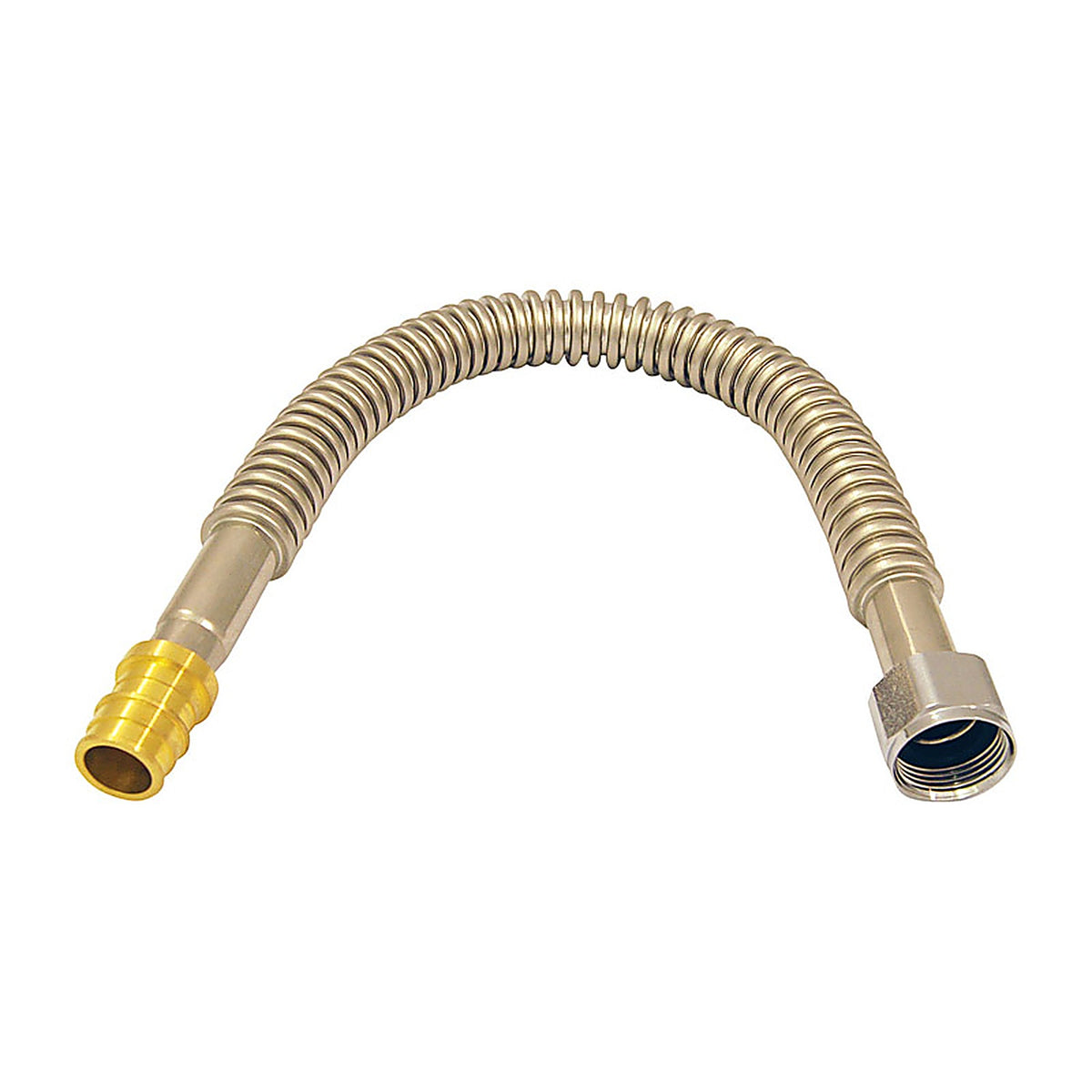 Apollo - EPXCSST18 - PEX A 3/4 in. PEX x 3/4 in. Dia. FPT 18 in. Corrugated Stainless Steel Water Heater Supply Line