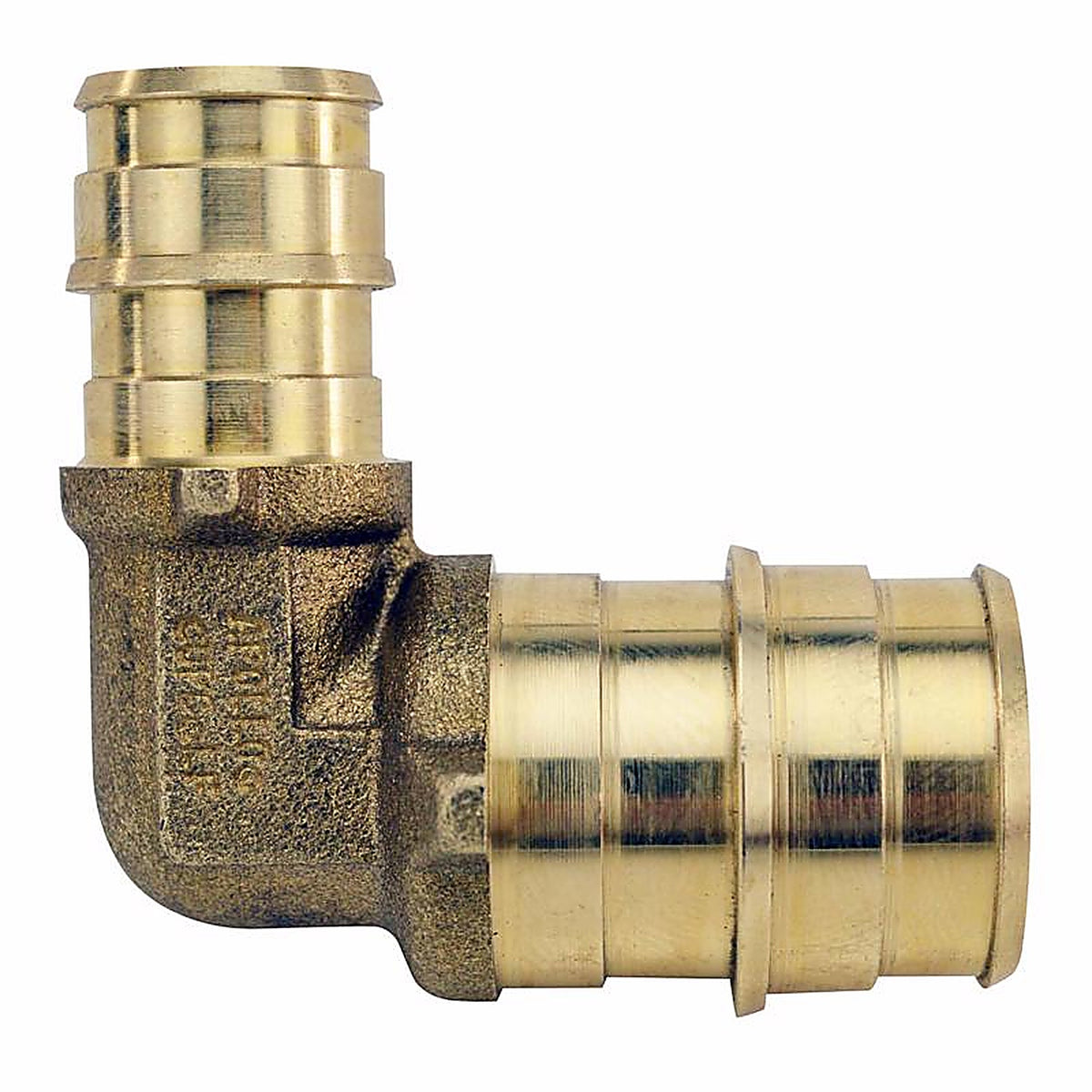 Apollo - EPXE1234 - Pex A 1/2 in. PEX x 3/4 in. Dia. PEX Brass 90 Degree Elbow